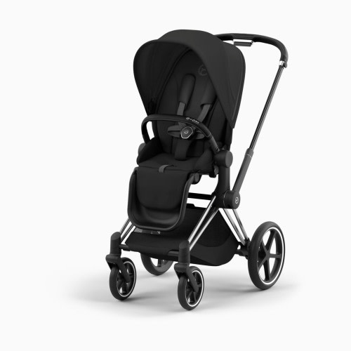 Cybex PRIAM 4 Stroller - Sepia Black/Chrome Frame
