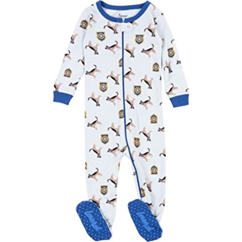 Leveret Kids Pajamas Baby Boys Girls Footed Pajamas Sleeper 100% Cotton (Size 6-12 Months-5 Toddler)
