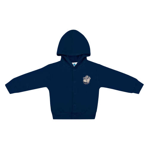 Georgetown Hoyas Snap Hooded Jacket | College Baby