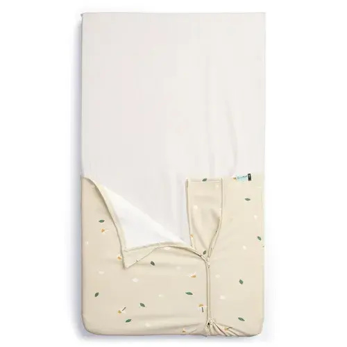 Ergopouch Tuck Sheet Cot Daisy Sprinkle | Baby Bunting AU