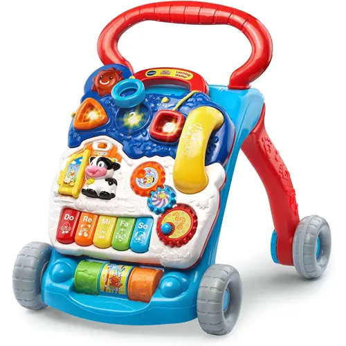 VTech Sit-To-Stand Learning Walker (Frustration Free Packaging), Blue