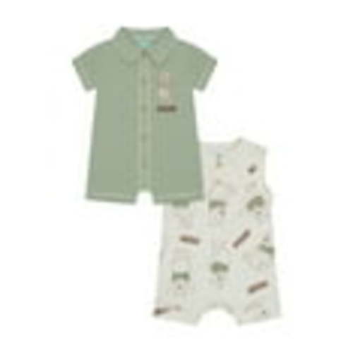 Winnie The Pooh Baby Boy 2 Pack Rompers, Size 6-9 Months