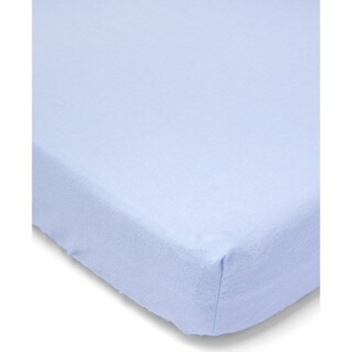Baby Solid Flannel Crib Sheet - N/A