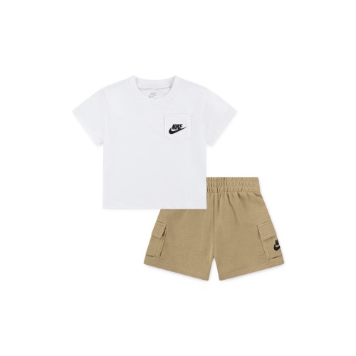 Pocket T-Shirt & Shorts Set, 12M