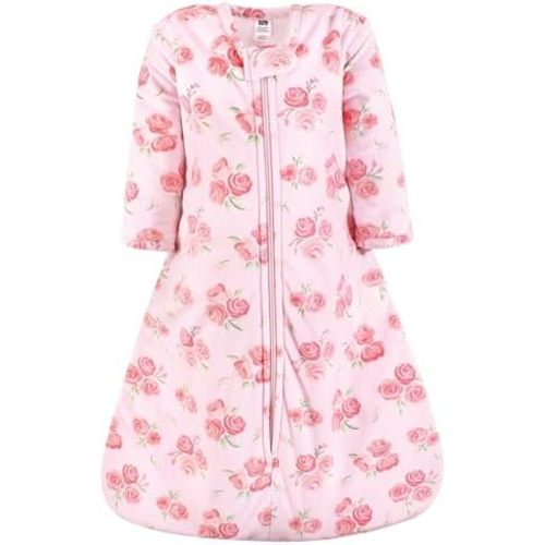 Hudson Baby Unisex Baby Long Sleeve Plush Faux Fur Sleeping Bag, Wearable Blanket