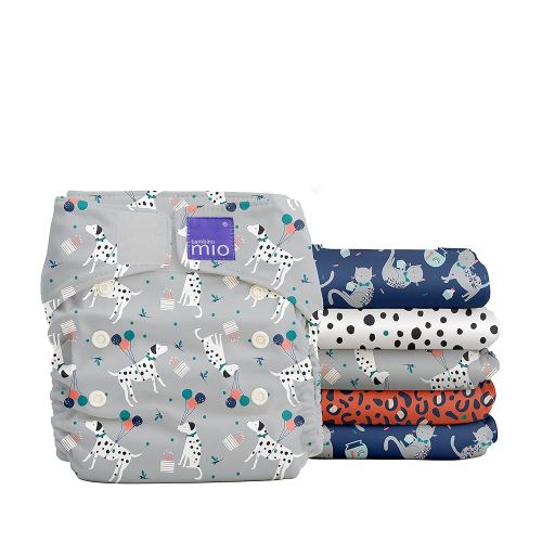 Bambino Mio, miosolo Cloth Diaper Set, pet Party 1 Count (Pack of 1)