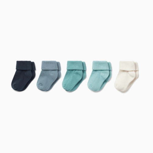 Ribbed Socks 5 Pack Berry Mix / 0 - 6 M