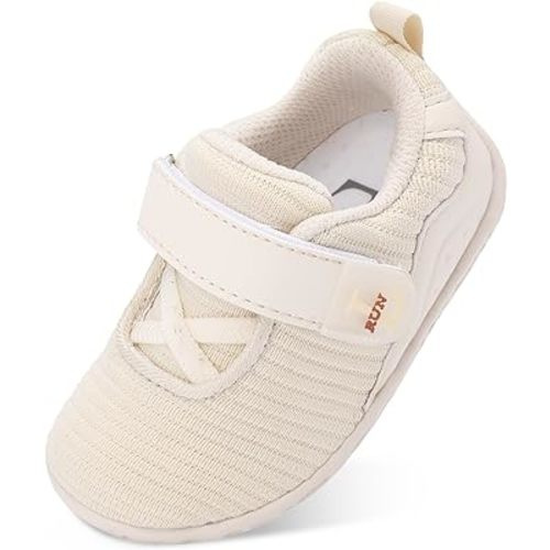 L-RUN Barefoot Shoes Toddler Sneakers Boys Girls Lightweight Shoes Knit Kids Walking Shoes for Indoor Outdoor