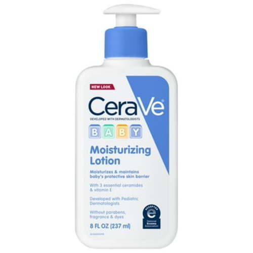 CeraVe Baby Lotion, Lightweight Moisturizing Face & Body Lotion for Baby and Toddler, 8 oz
