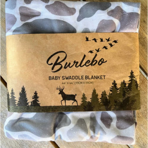 Baby Swaddle - Classic Deer Camo – BURLEBO
