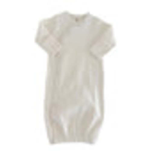 Ivory / Organic Ribbed Gown – SpearmintLOVE