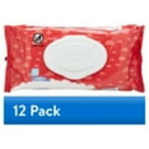 (12 pack) Equate Baby Everyday Clean Wipes with Aloe Vera and Vitamin E, 80 Wipes (Flip-Top Pack), Compare to Huggies®