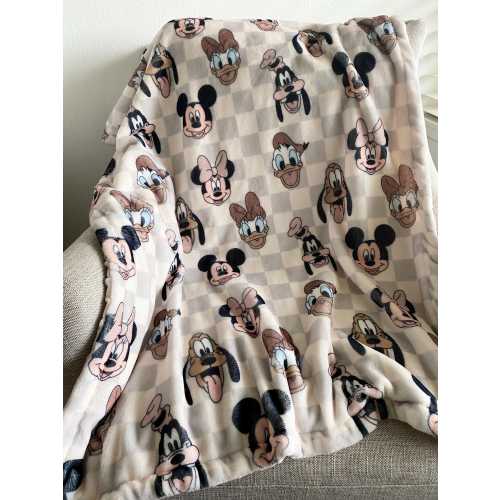 Fab Friends Stroller Blanket Magical Stroller Blanket for Kids Minky Blanket with Stroller Ties Baby Blanket Gift for Baby Minky Dot