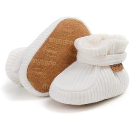 Ohwawadi Infant Baby Slippers Girls Boys Booties Warm Baby Socks Shoes Newborn Crib Footwear Prewalkers