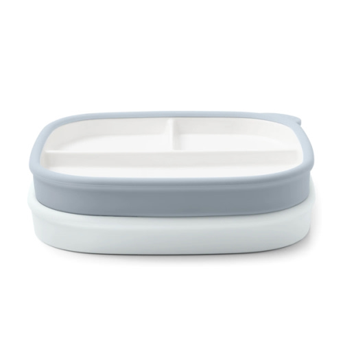 Clean Start Toddler Divided Plate | Premium Ceramic | Non Toxic – Ello