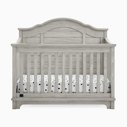 Simmons Kids Asher 6-in-1 Convertible Crib with Toddler Rail - Rustic Mist