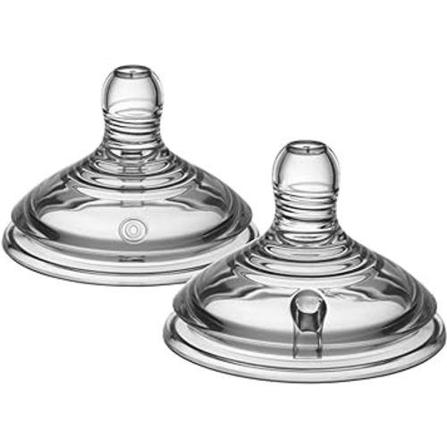 Tommee Tippee Closer to Nature Bottle Nipples, Extra Slow Flow - 2 count