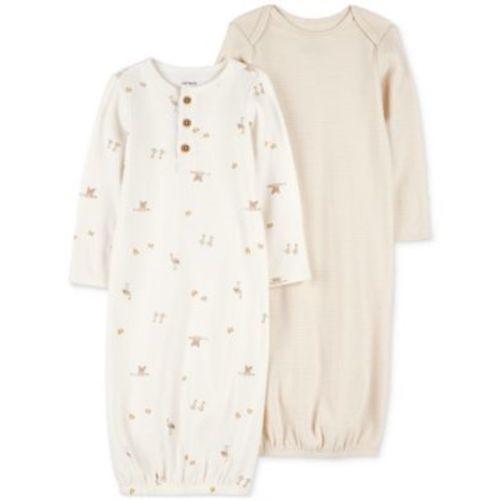 Baby 2-Pk. Cotton Sleeper Gowns