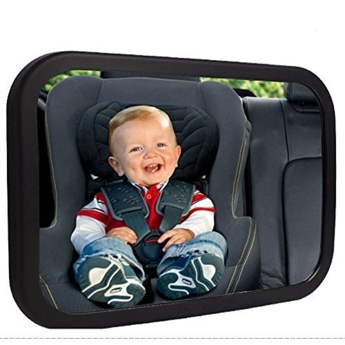 Shynerk Baby Car Mirror, Rear Facing Car Seat Mirror Safety for Infant Newborn, Baby Mirror with Wide Rearview & 360° Rotation, Shatterproof & Easy Assembled Crash Tested C27