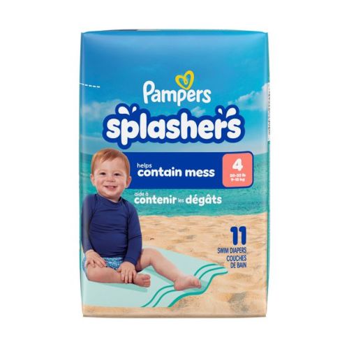Pampers Splashers Disposable Swim Diapers Convenience Pack - Size 4 - 11ct
