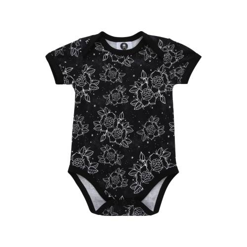Rose Tattoo baby vest