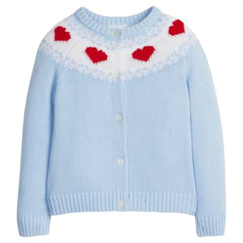 Fair Isle Cardigan - Heart