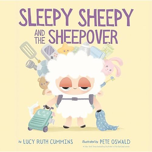 Sleepy Sheepy and the Sheepover Hardcover – Picture Book, February 27, 2024