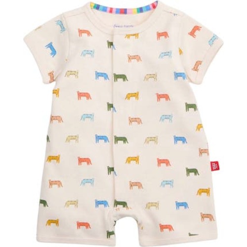 Le Tigre Organic Cotton Romper, 0-3M