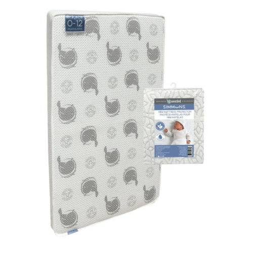 Organic Mini Mattress with Protector