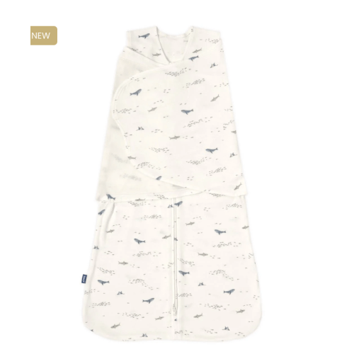 Ocean Life Cotton Swaddle | HALO