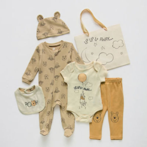 Disney Baby Unisex 6-pc. Winnie The Pooh Baby Clothing Set