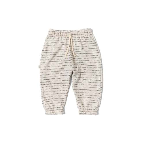 slub vintage sweatpant CO - dash dot on gull