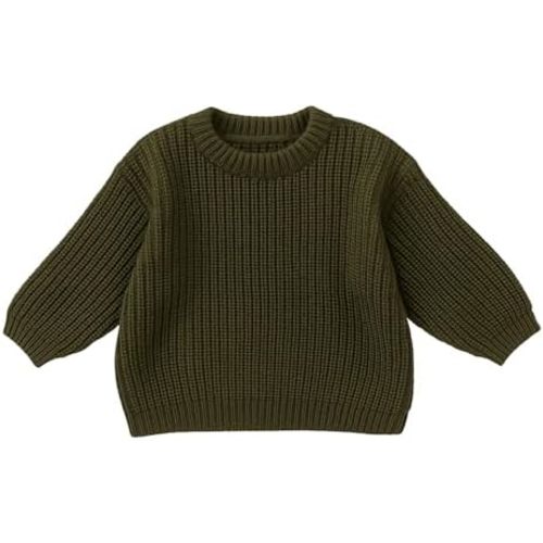 CIYCUIT Toddler Baby Girl Boy Sweater Fall Winter Long Sleeve Knit Pullover Sweatshirt Outfit