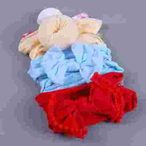 2024 breaise 3Pcs Kids Floral Headband Girls Baby Elastic Bowknot Accessories Hairband Set