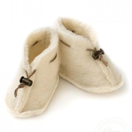 Yoko Wool Natural Baby Booties – Carrolls Irish Gifts USA