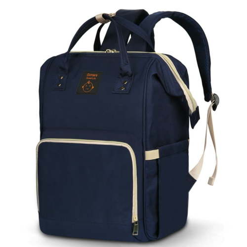 Campomy Diaper Bag Backpack, Large Capacity Travel Baby Backpack Bags Multi-Functional Maternity Nappy Bag, Breathable Shoulder Strap Waterproof with Insulated Pockets,Blue