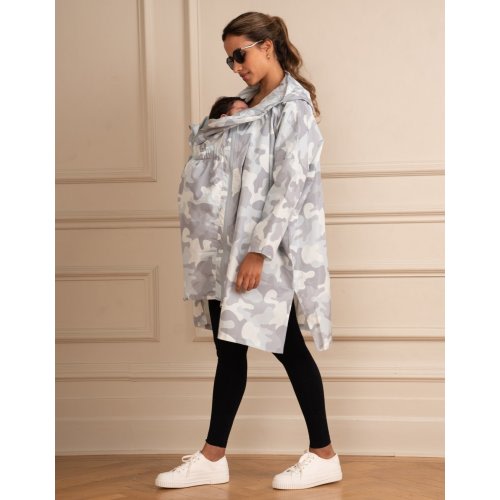 3 in 1 Waterproof Maternity & Babywearing Packaway Jacket | Seraphine