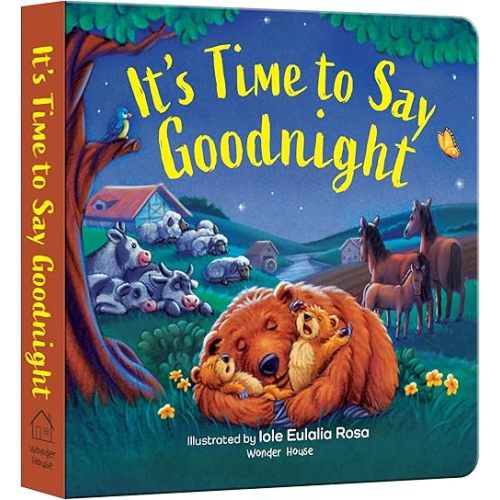 It’s Time to Say Goodnight Board book – Picture Book, May 12 2024