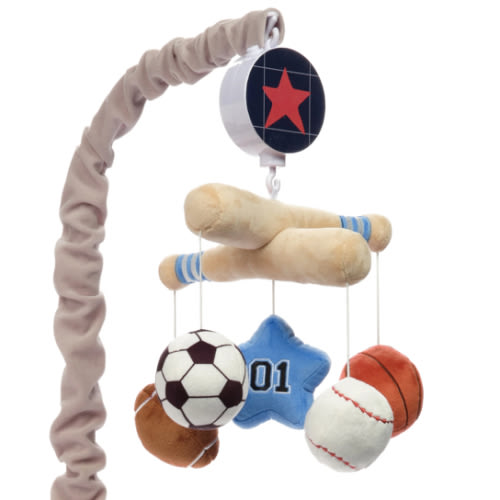 Baby Sports Musical Baby Crib Mobile