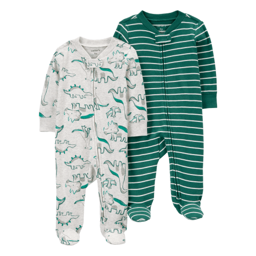 Baby 2-Pack 2-Way Zip Sleep & Play Pajamas - Carter's | Carter's