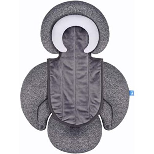 COOLBEBE New 2-in-1 Head & Body Supports for Baby Newborn Infants - Extra Soft Stroller Cushion Pads Car Seat Insert, Prefect for All Seasons