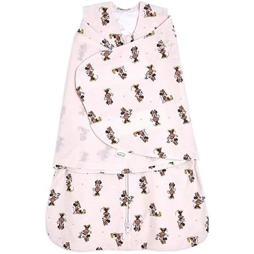 HALO 100% Cotton Sleepsack Swaddle, 3-Way Adjustable Wearable Blanket, TOG 1.5