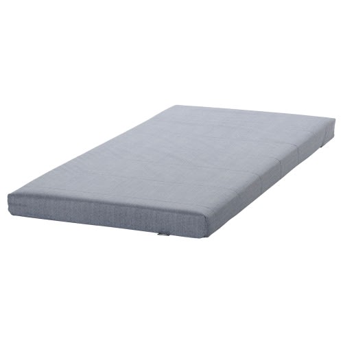 Firm light blue Twin Mattress for safe sleep