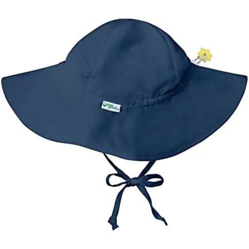 green sprouts Baby Brim Hat | All-Day UPF 50+ Sun Protection for Head, Neck, & Eyes