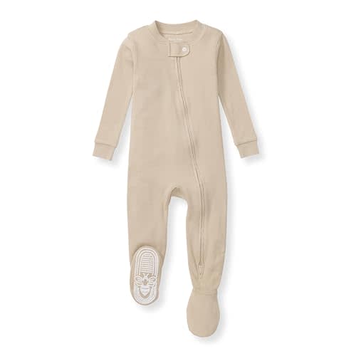 Burt's Bees Baby Boys' Snug Fit One-Piece Footed Non-Slip Sleeper