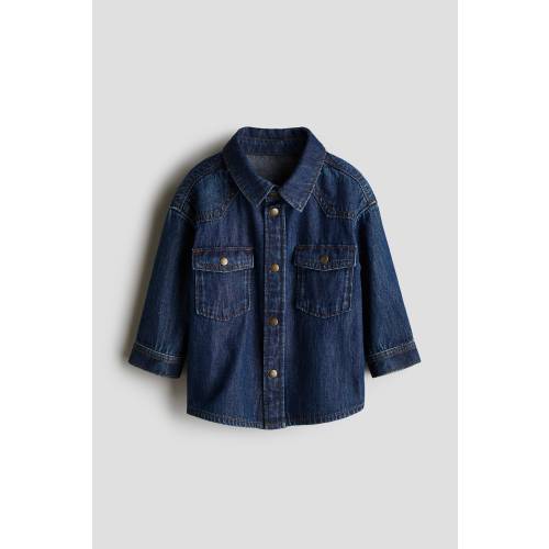 COTTON DENIM SHIRT
