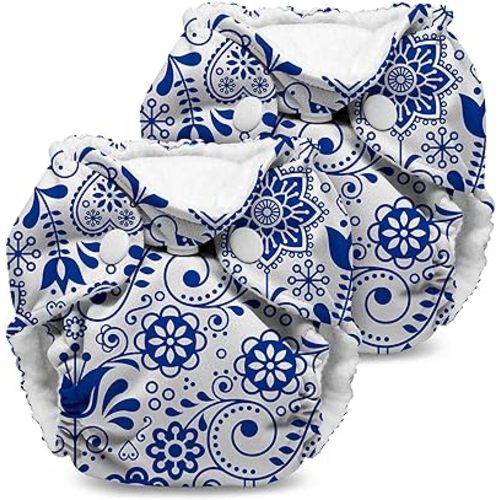 Kanga Care Lil Joey Newborn All in One AIO Cloth Diaper (2pk) Elskede 4-12lbs