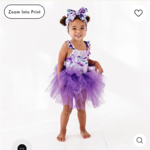 You're Peony One For Me Ruffle Top Tulle Tutu Dress