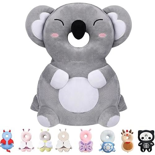 Baby Head Protector Backpack for Falling Crawling and Walking Toddler Essentials Harness Infant Koala Toys Helmets Baby Essentials Must Have 0.5-2 Years