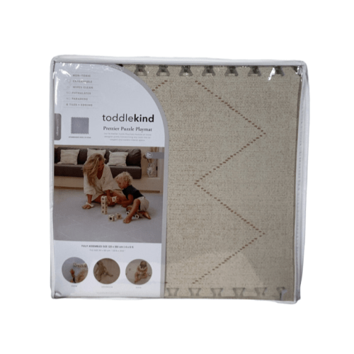 Toddlekind Prettier Puzzle Playmat Standard, Tulum, Bone